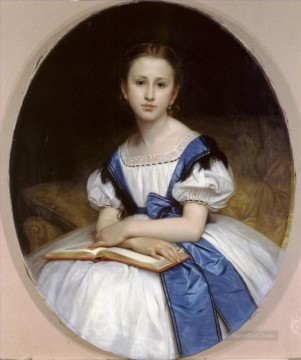  portrait - Portrait de Mlle Brissac Realism William Adolphe Bouguereau